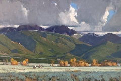 Autumn On Sangrede Cristo Mountains 24×48